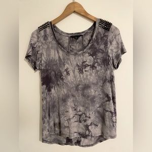 Rock & Republic purple tie dye shirt